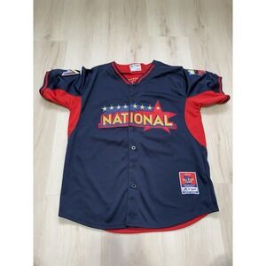 Men's Size Large Giancarlo Stanton 2014 All Star MLB Jersey